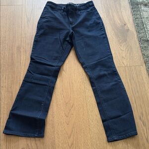 Susan Graver Dark Blue Bootcut Jeans